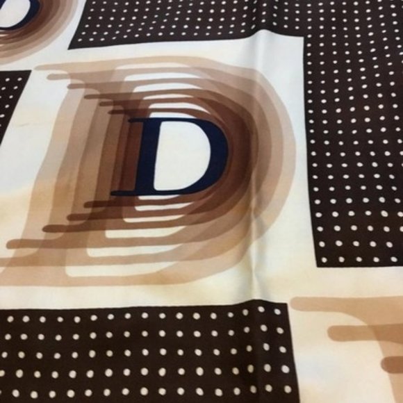 Christian Dior Abstract Trotter Silk Square - Picture 4 of 8
